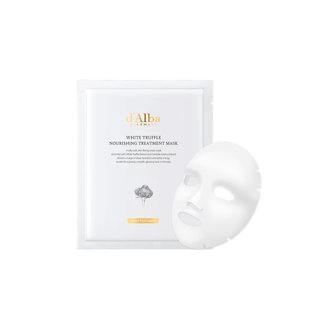 Mascarilla nutritiva de d'alba Piedmont con trufa blanca para piel radiante