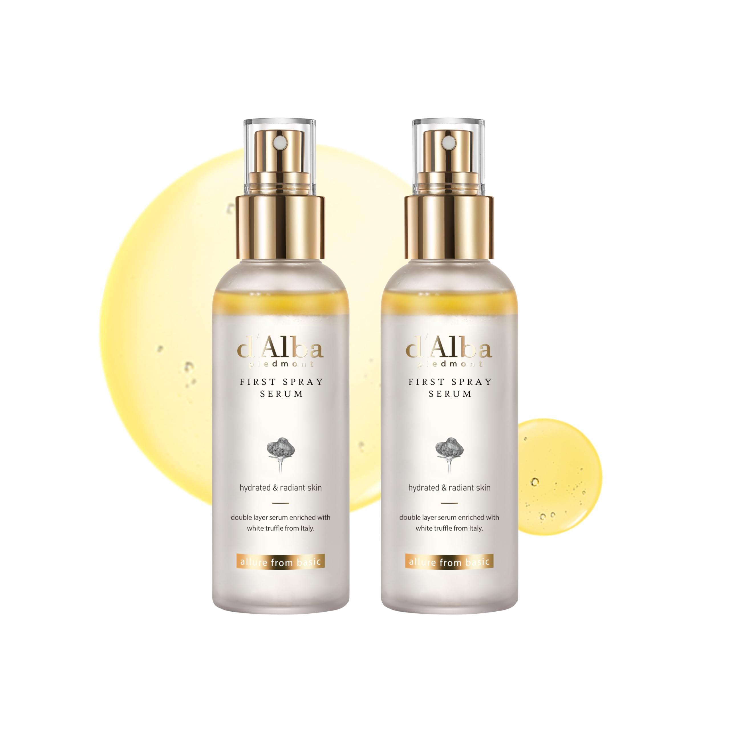 Serum con trufa blanca de d'alba Piedmont en bote, para piel radiante.