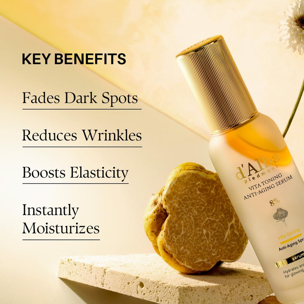 d'alba Piedmont Vita Toning Spray - atomizador compacto para uso diario.