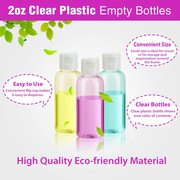 Dabacc botellas para viaje para cosméticos