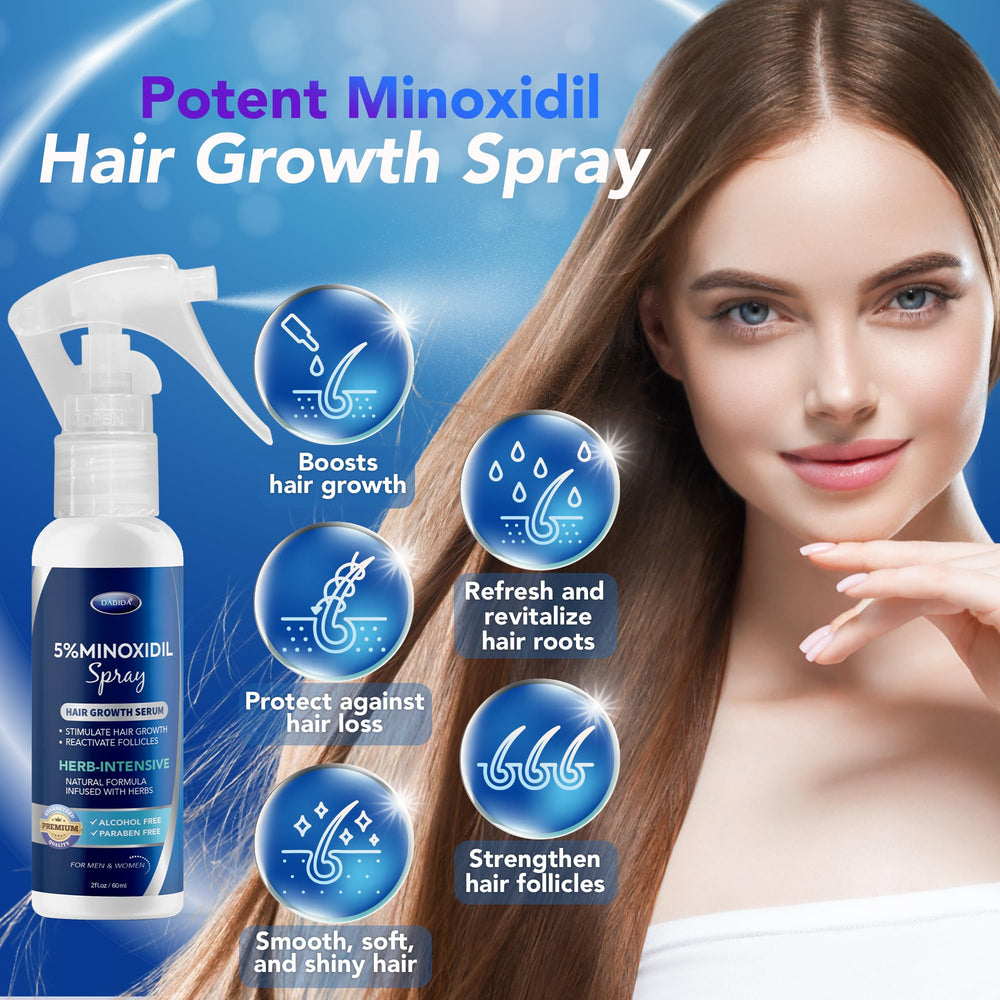 DABIDA Minoxidil para hombres, barba más gruesa y definida.