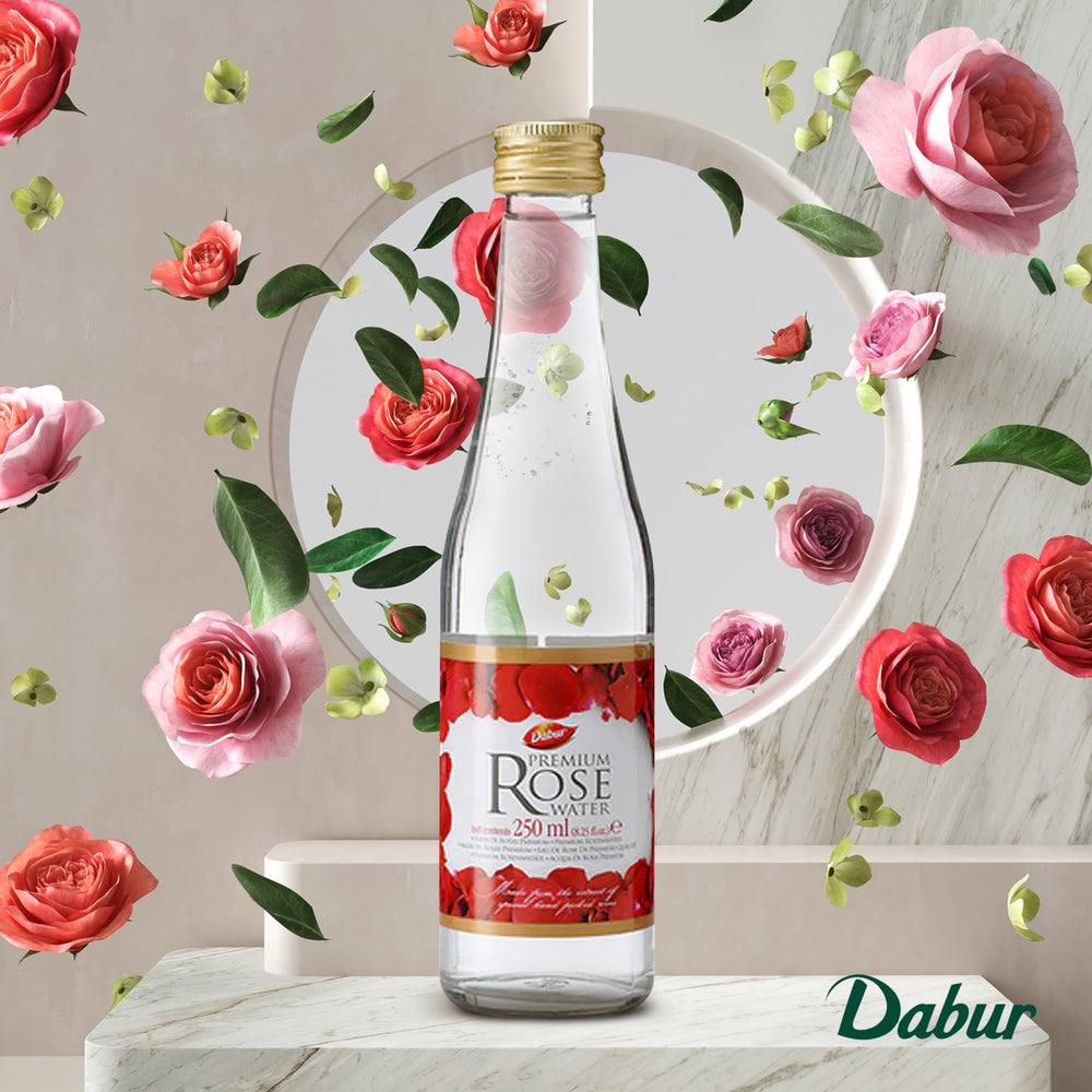 Dabur Agua de Rosas, ingrediente versátil para belleza y cocina cotidiana