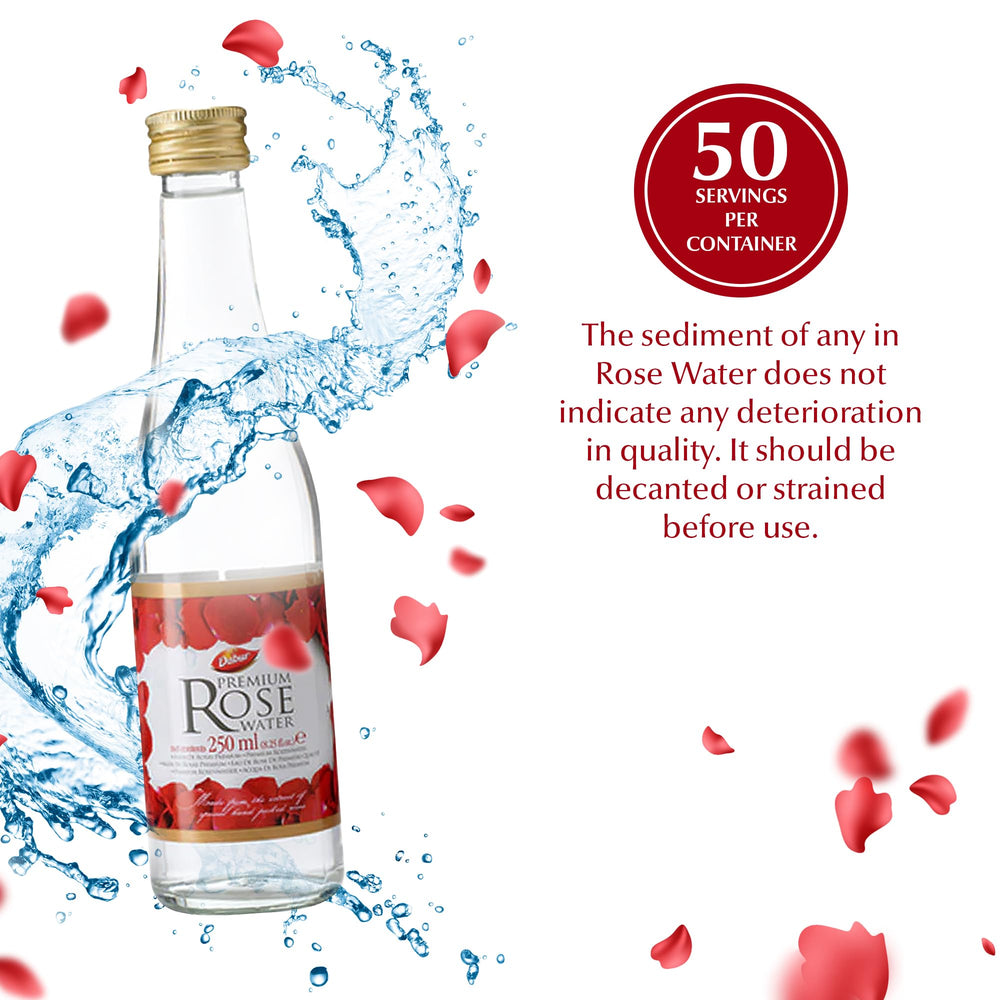 Dabur Agua de Rosas, tono facial suave para piel calmada y radiante