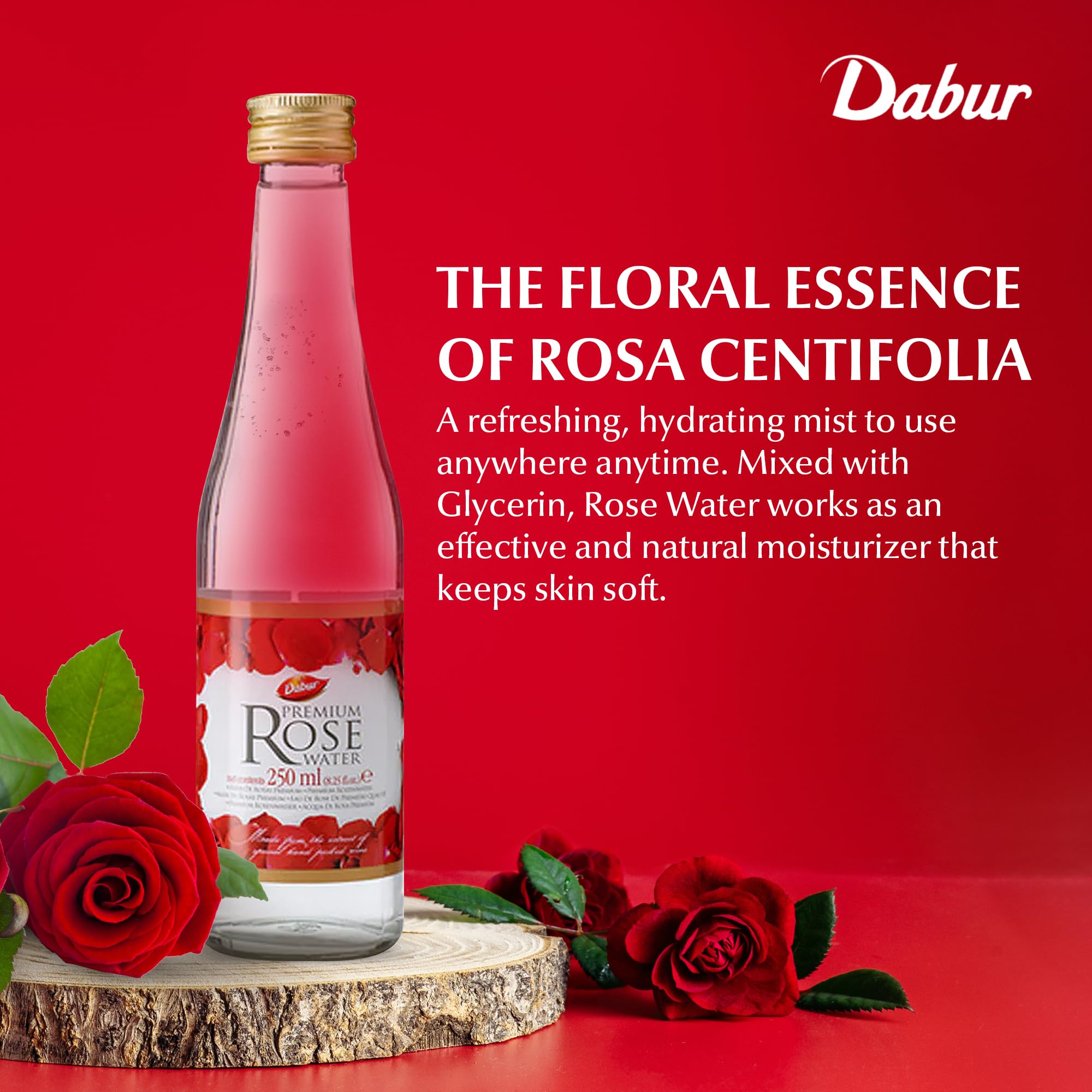Uso culinario: gotas de Dabur Agua de Rosas para realzar aromas en platillos