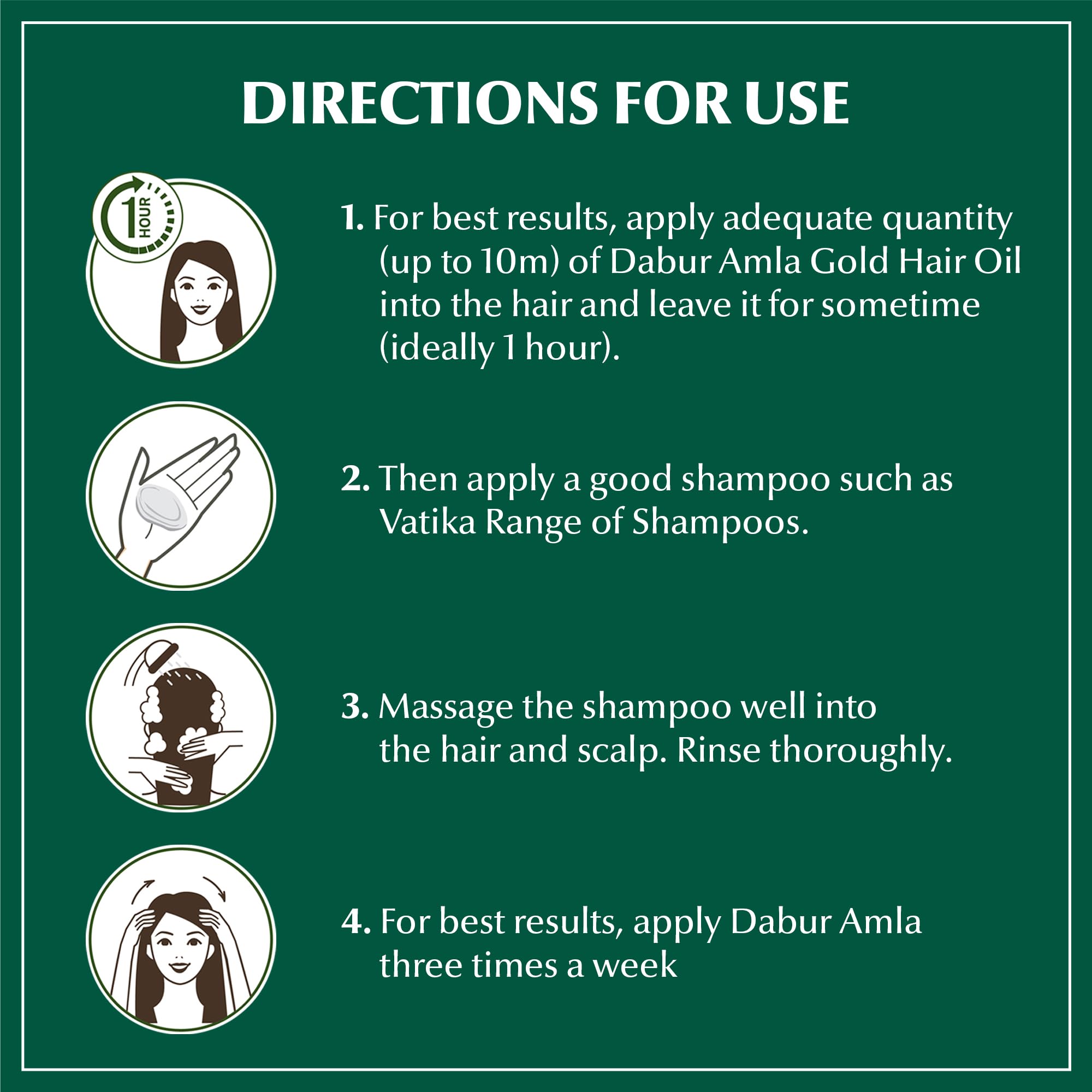 Dabur Aceite capilar de amla, control del frizz