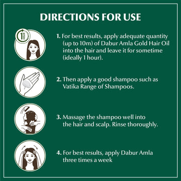 Dabur Aceite capilar de amla, control del frizz