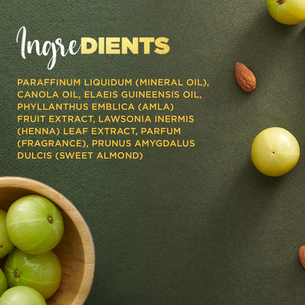 Dabur Vatika Naturals Amla, mejora la densidad capilar para cabello más lleno.