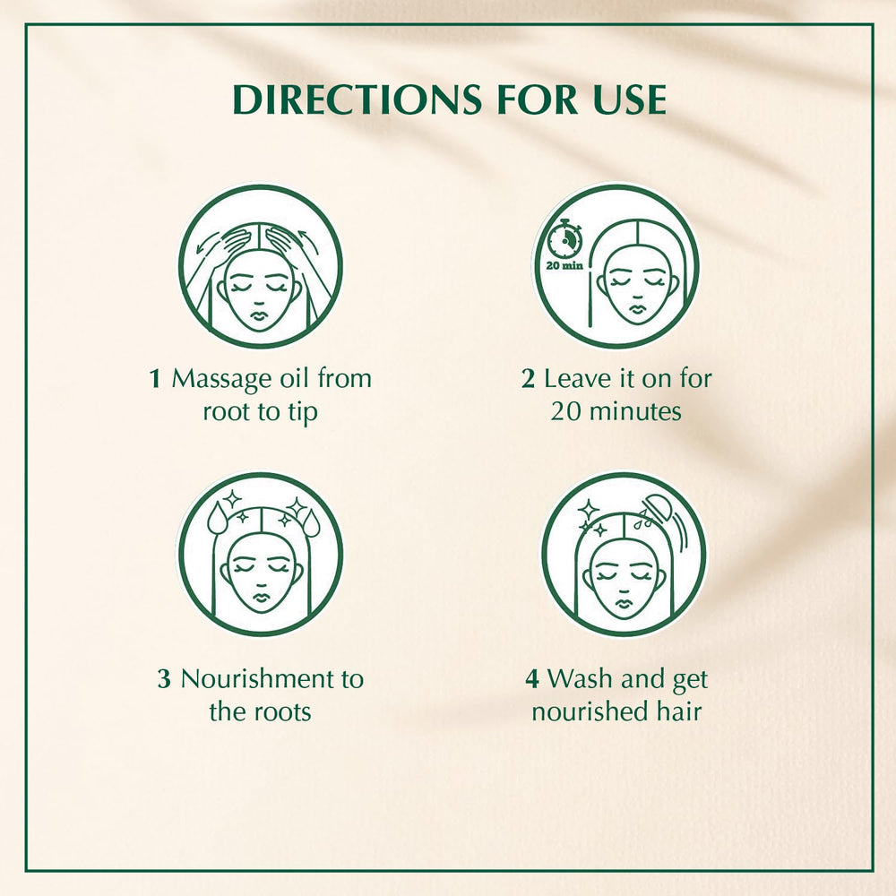 Masaje nocturno para cabello suave al despertar.