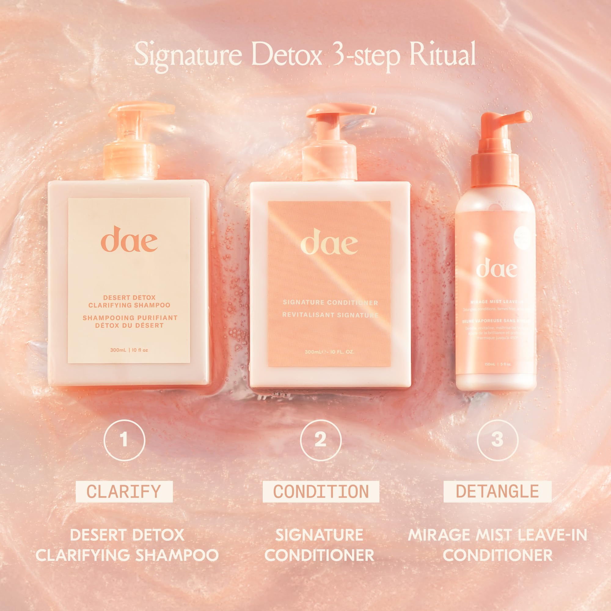 DAE Desierto Desintoxicante uso diario ideal para cabello fino