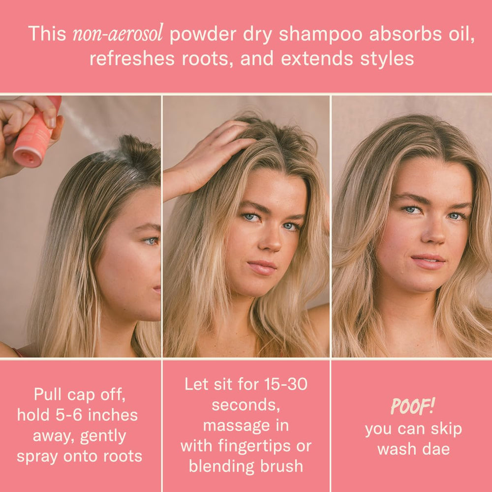 Polvo ligero de DAE Fairy Duster reduce brillo sin recargar el cabello.