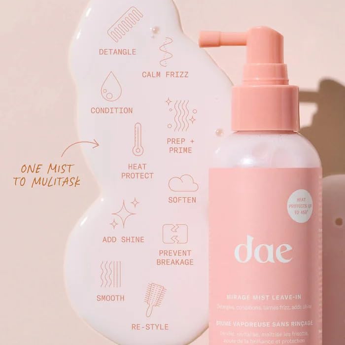 DAE Mirage Mist controla frizz y resultados suaves sin esfuerzo