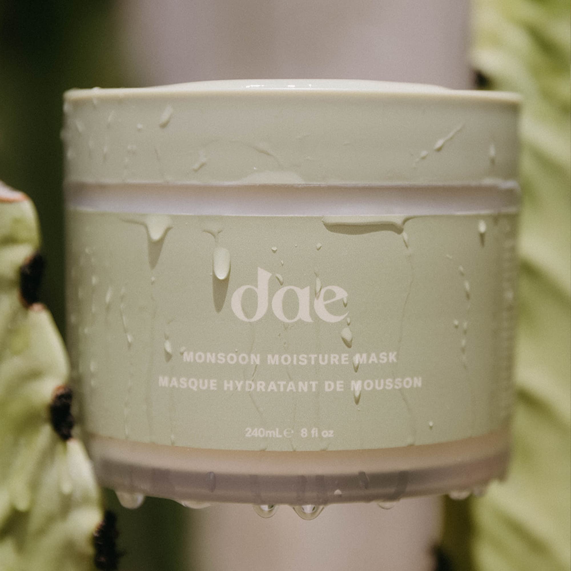 DAE Monsoon Moisture Mask, repara-dano-cabello, aporta fortaleza y vitalidad al cabello.