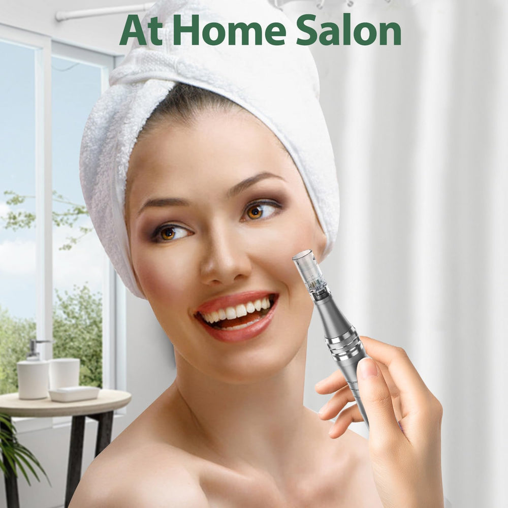 Capuchon hygiénique inclus avec le DermaStamp, pratique et sûr