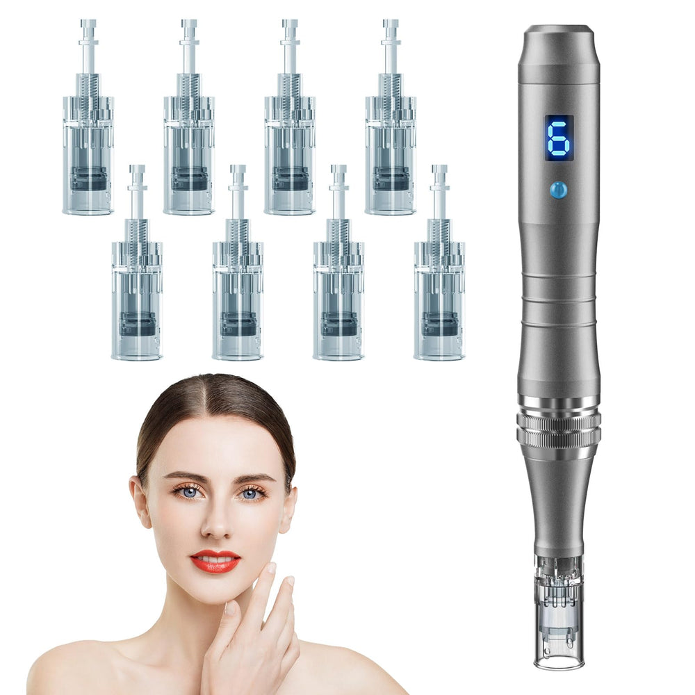 DAHOZE DermaStamp emballage élégant prêt à l’emploi pour usage à domicile