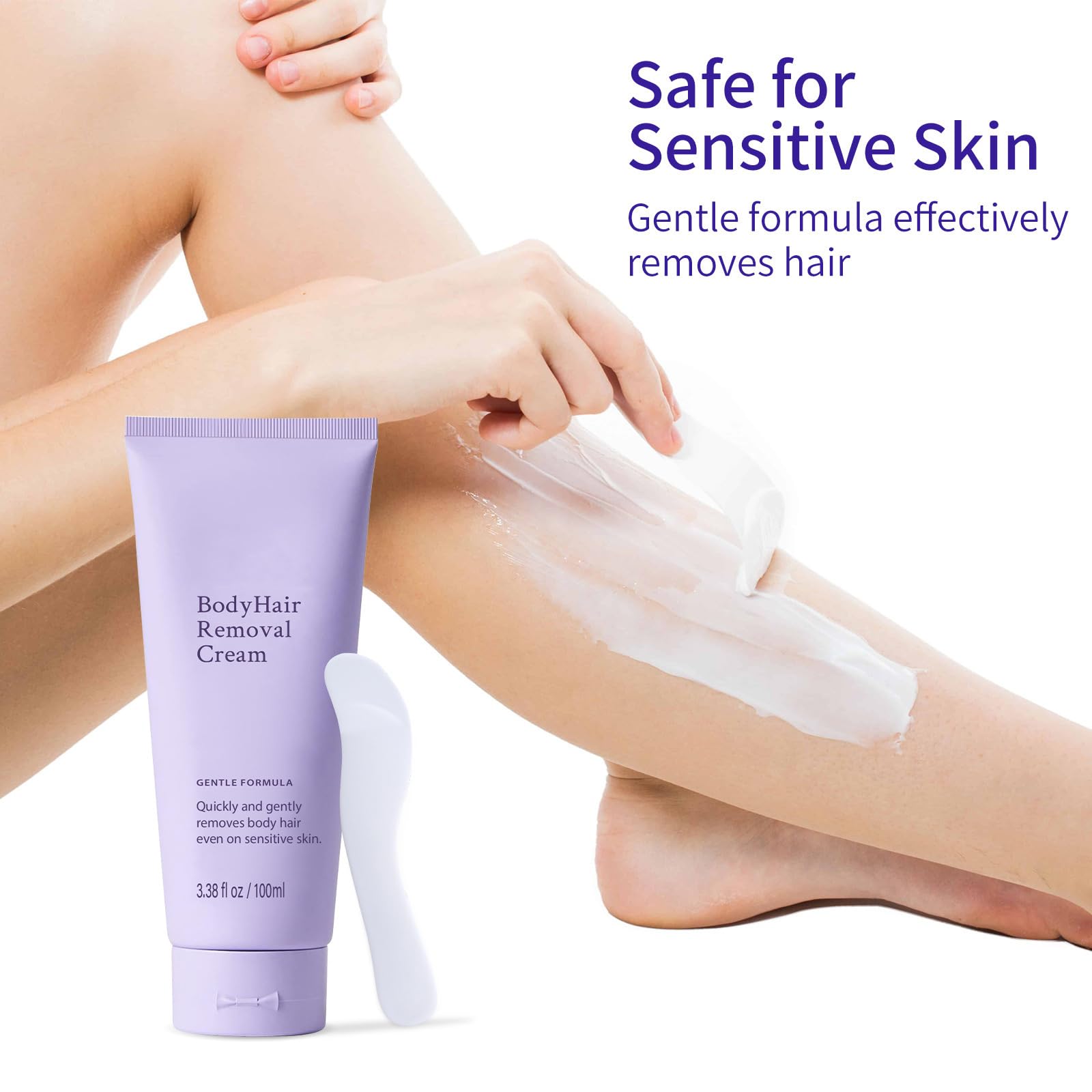 DaiLaiFu cream texture close-up shows smooth, quick-acting formula.