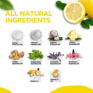 Daily Remedy Citrus Detox Foot Soak, kit de pedicure para cuidado profesional en casa