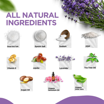  Daily Remedy Ingredientes naturales y aceites esenciales para pies