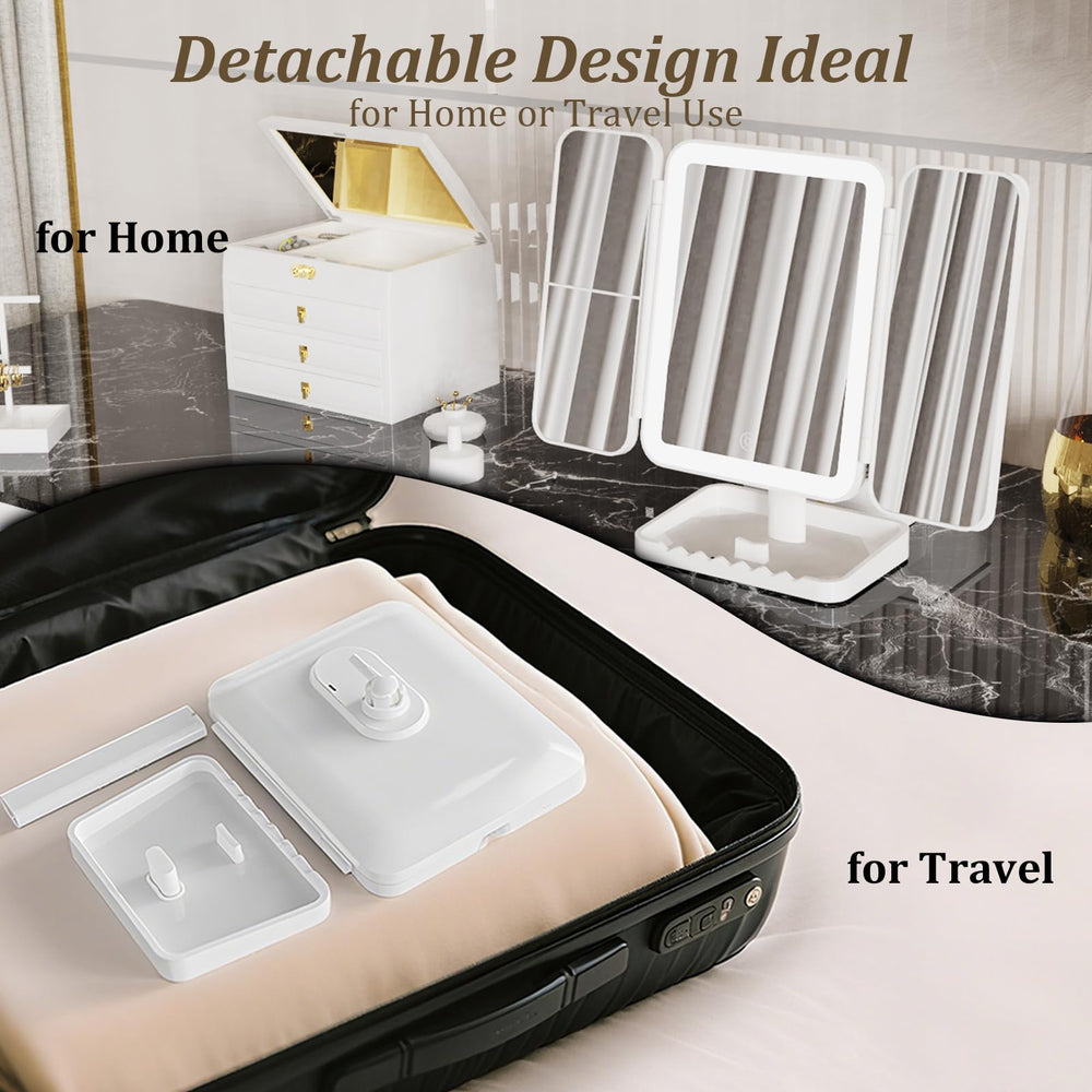 DailyCuddles Miroir compact et léger, idéal pour la chambre.