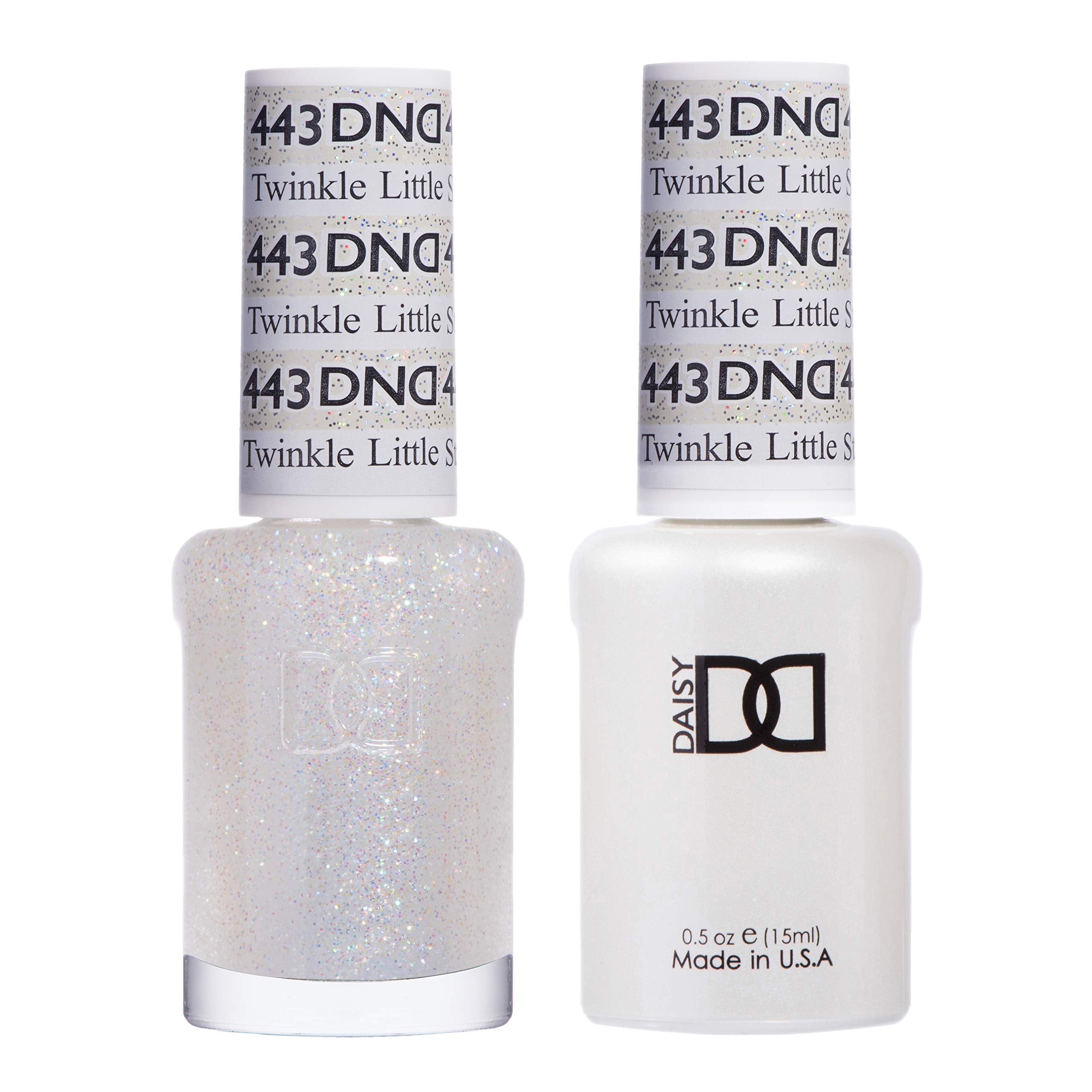 DAISY DND kit de uñas con purpurina estrellita brillante para decoración de uñas