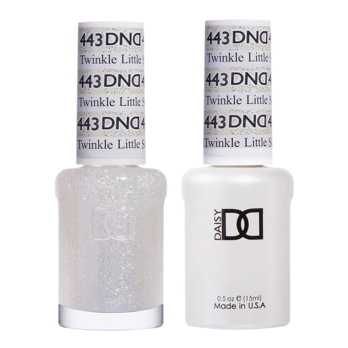 DAISY DND kit de uñas con purpurina estrellita brillante para decoración de uñas