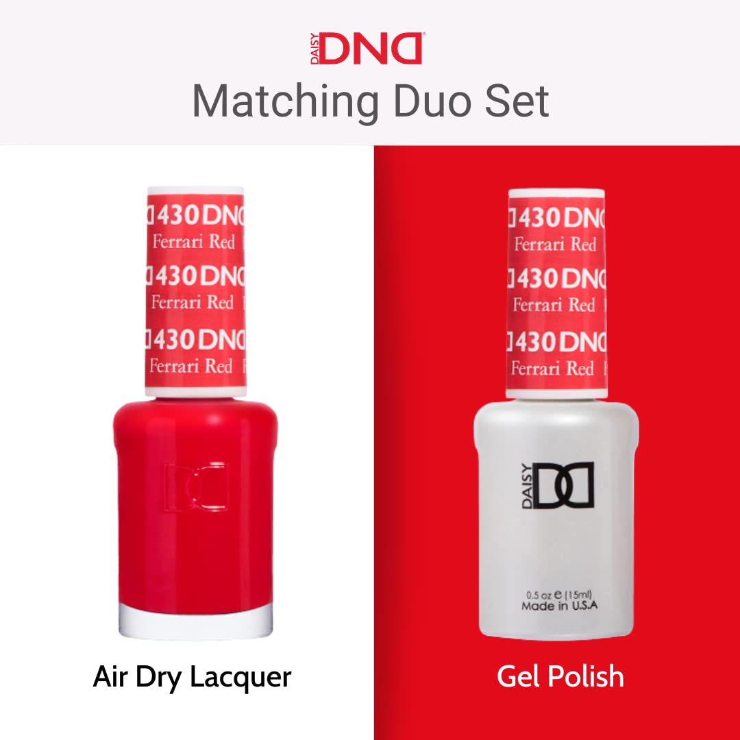 Luz UV/LED activa el gel DAISY DND con brillo duradero.
