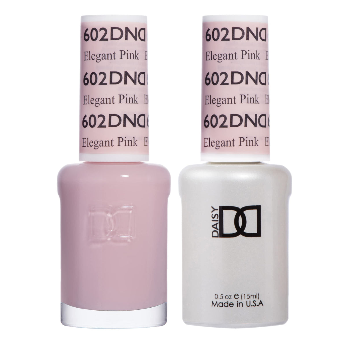 DAISY DND set gel rosa 602 con acabado duradero para uñas