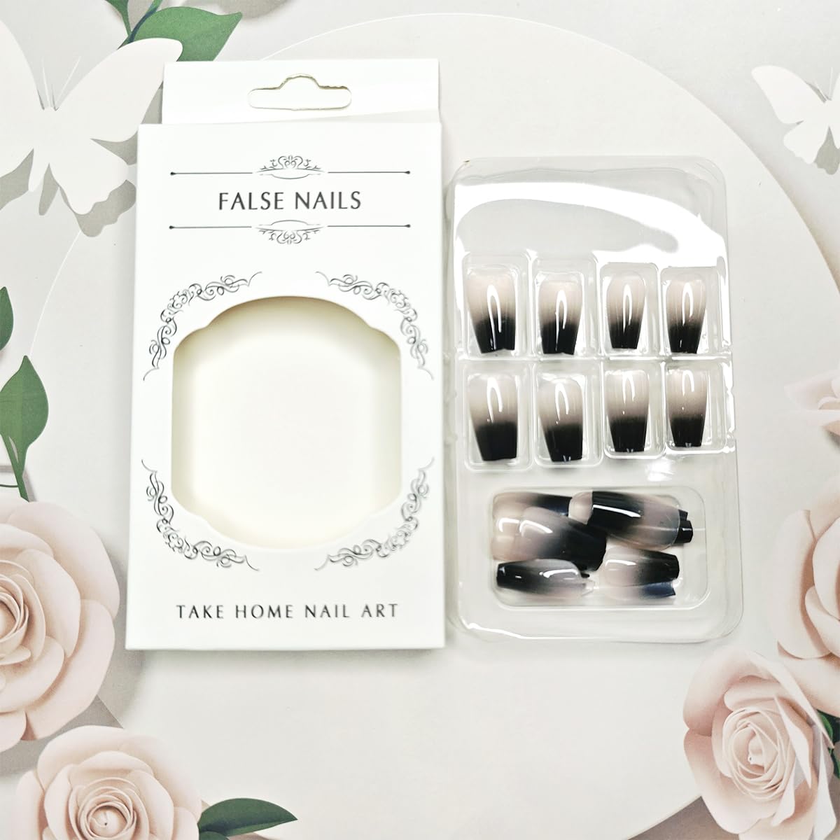 DAJIJIYOU caja de almacenamiento mantiene las uñas ordenadas para fácil acceso.