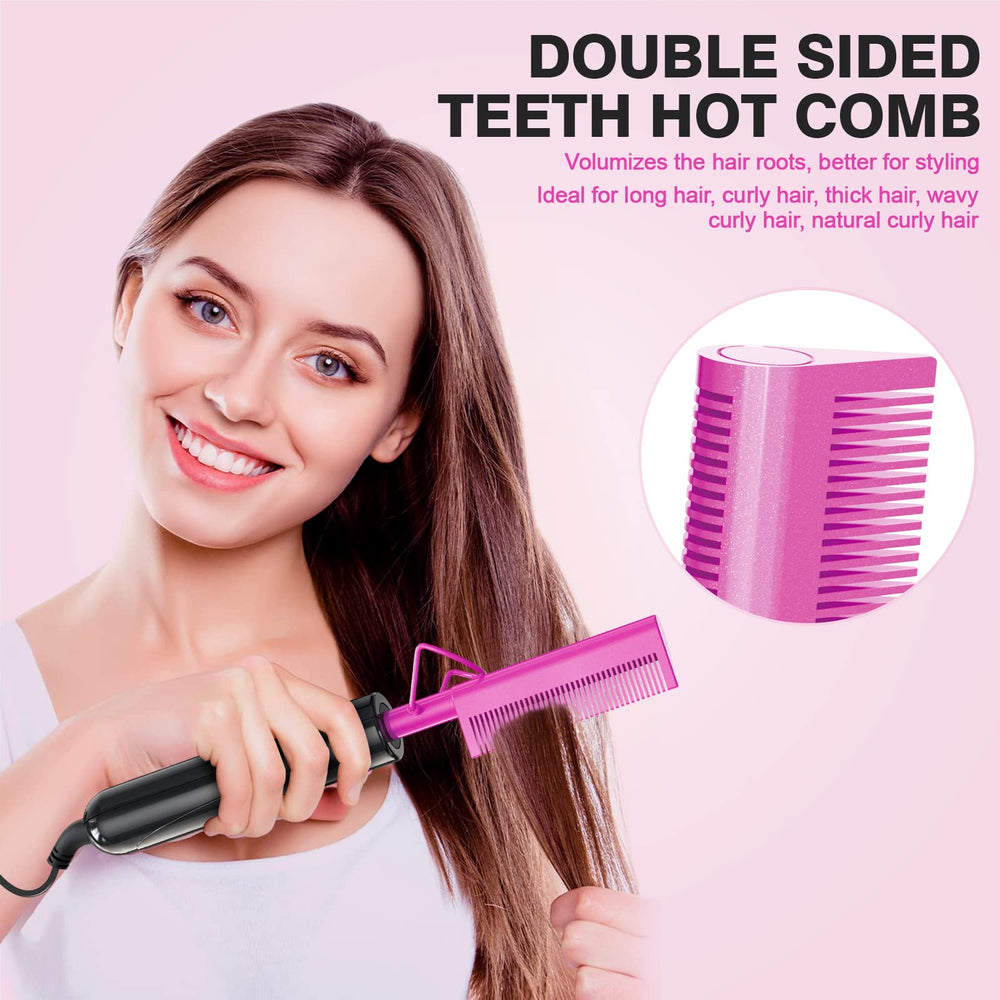 DAN Technology plancha cerámica e iones para brillo y suavidad.