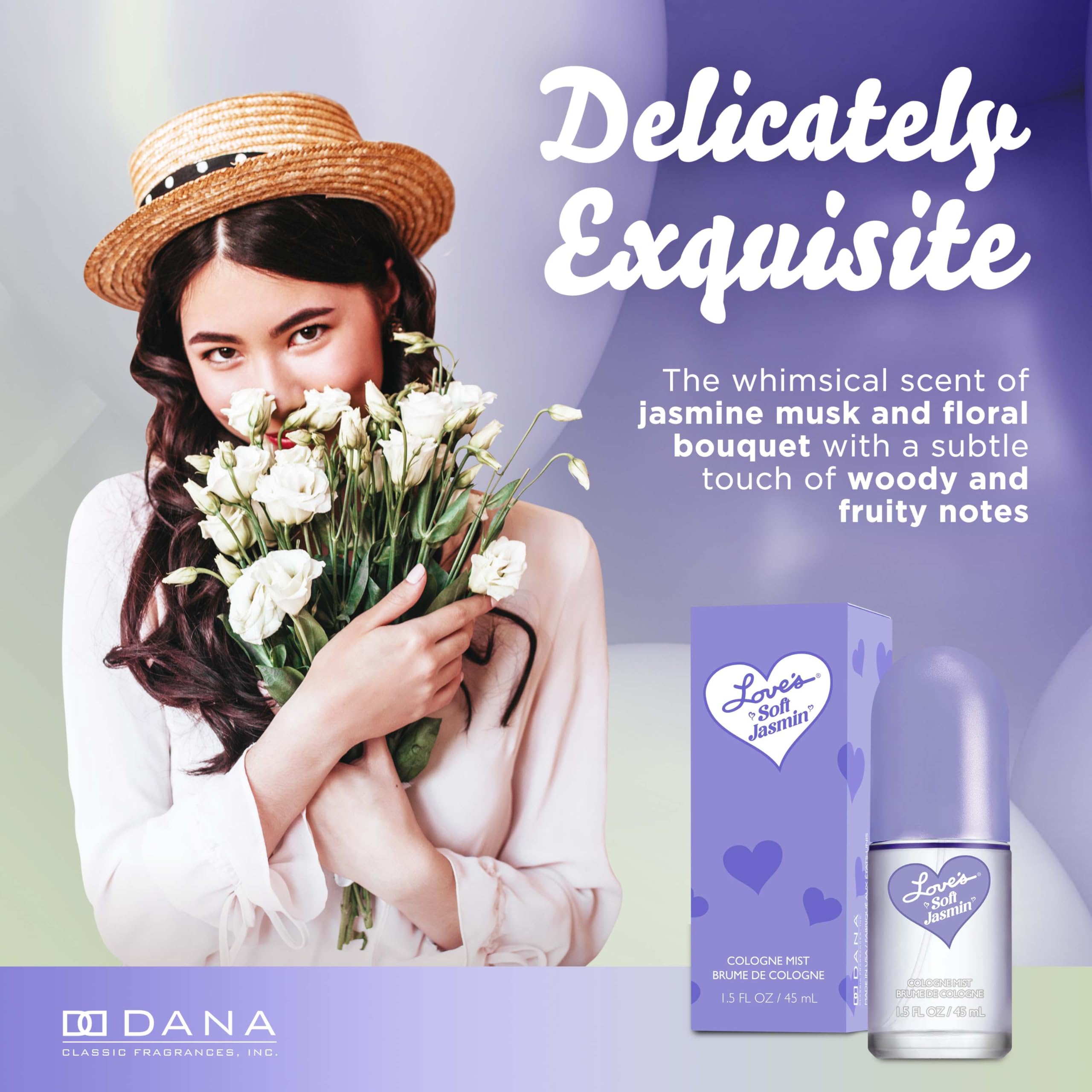 Empaque compacto de Dana Jazmín Suave, ideal para bolso y viaje.