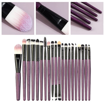 Brochas de ojos dancecola para difuminar sombras con precisión