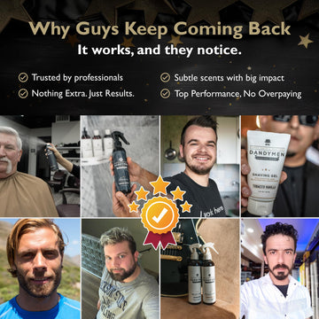 DandyMen Grooming Clay: uso diario para peinados fáciles y rápidos