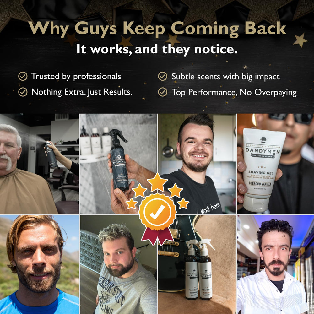 DandyMen Grooming Clay: uso diario para peinados fáciles y rápidos