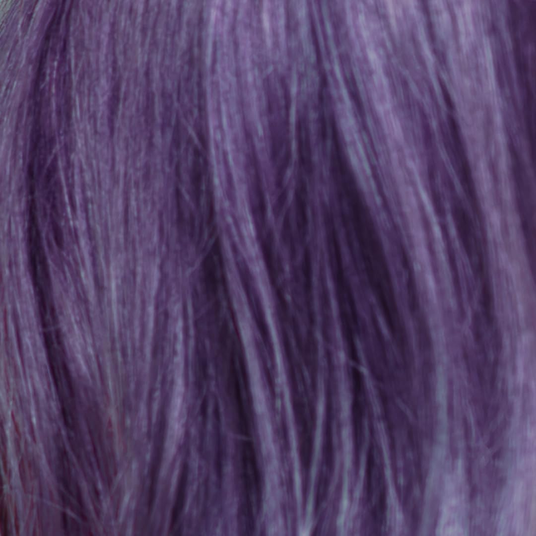 Danger Jones Burlesque Mauve, acabado brillo saludable: cabello suave y nutrido tras el color.