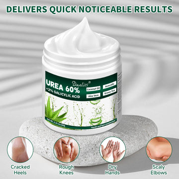 Label shows aloe vera and tea tree oil for soothing care.