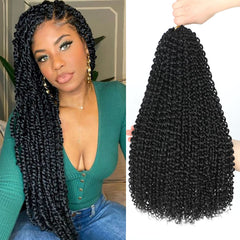 Dansama Passion Twist Hair frente con onda suave para look natural y ligero.