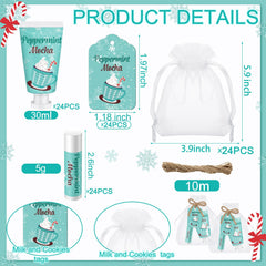 Dansib cremas con diseños de suéter navideño para eventos y regalos.