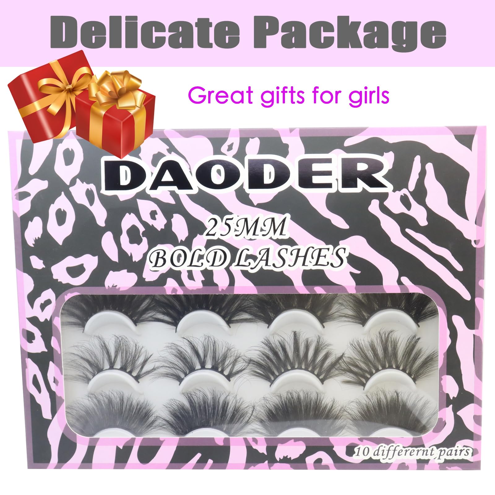 Caja regalo DAODER para pestañas y belleza
