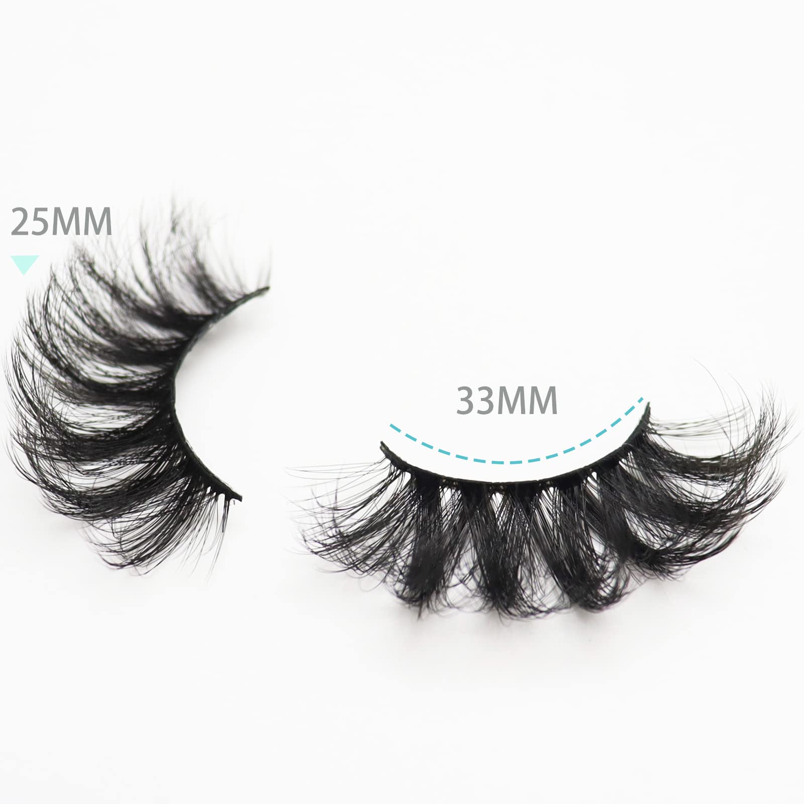 DAODER Pestañas de 7 pares: excelente relación calidad-precio para tu maquillaje.