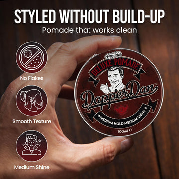 Cierre o tapa del frasco de Deluxe Pomade de Dapper Dan