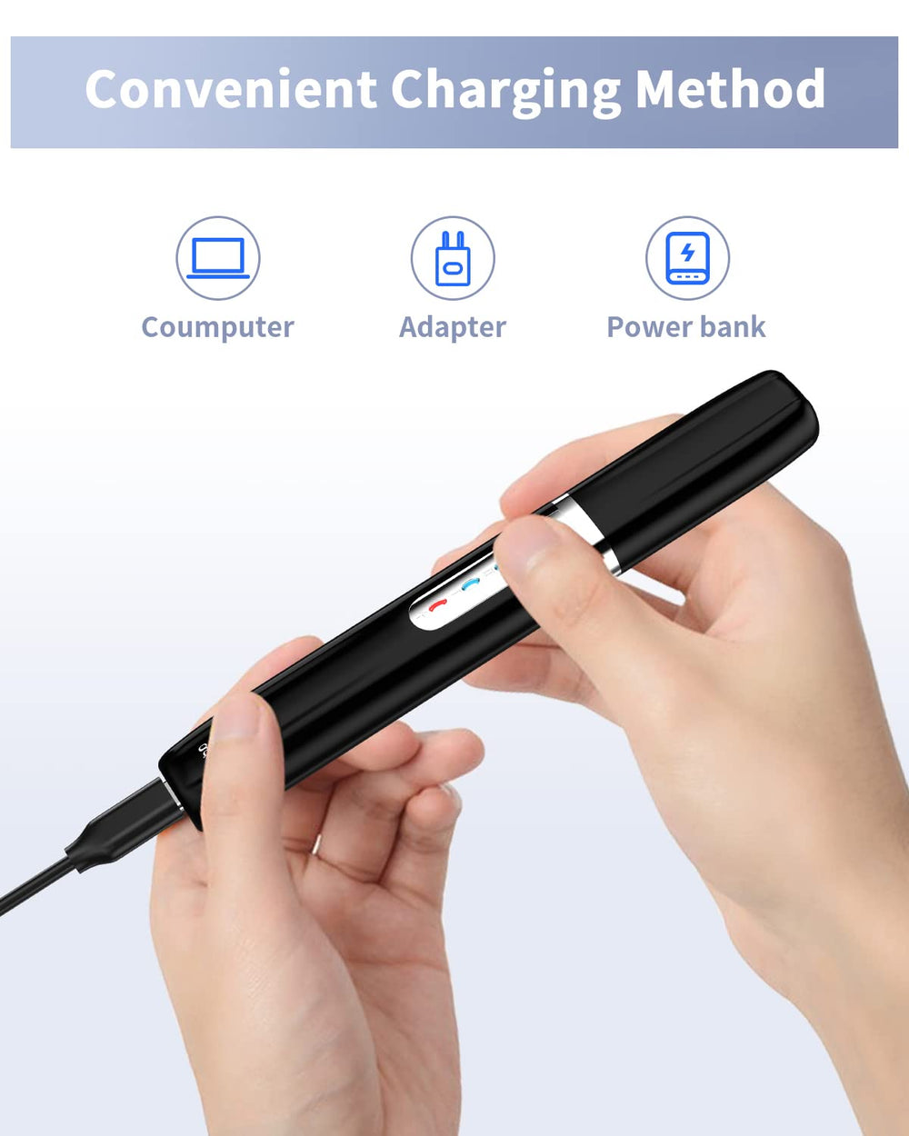 Dapsang higiene con cepillo incluido para limpieza fácil.