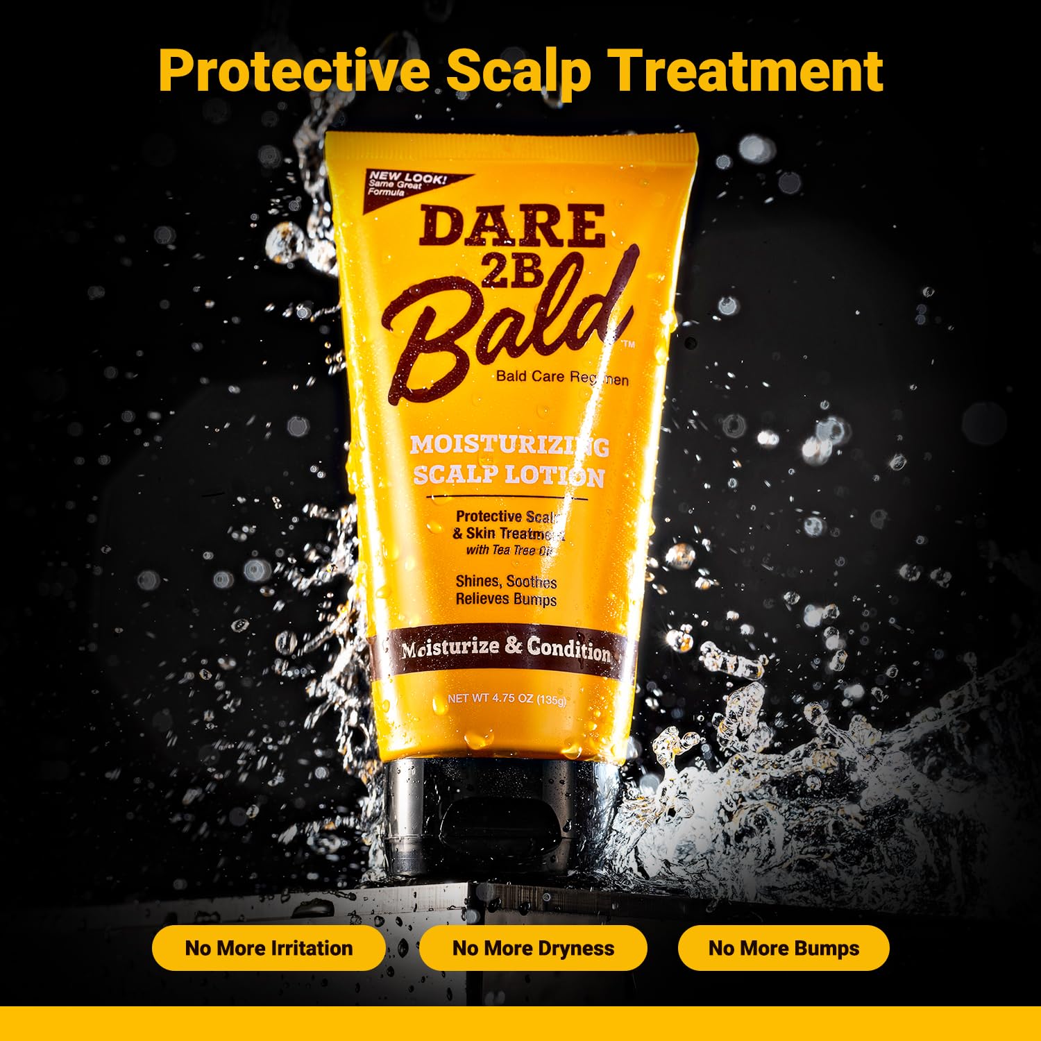Dare 2B Bald aplicación en rostro y cuello para hidratación diaria