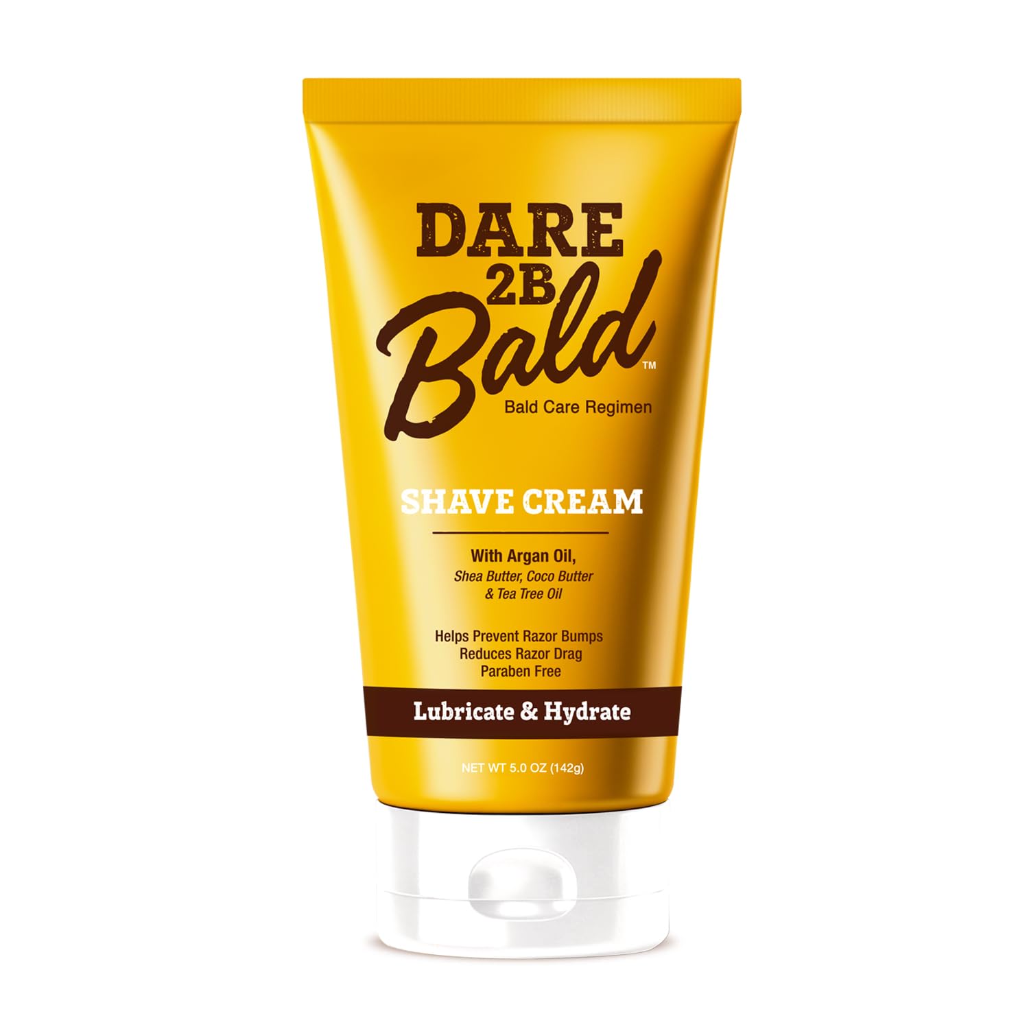 Dare 2B Bald crema de afeitar para cabeza calva, deslizamiento suave y cómodo