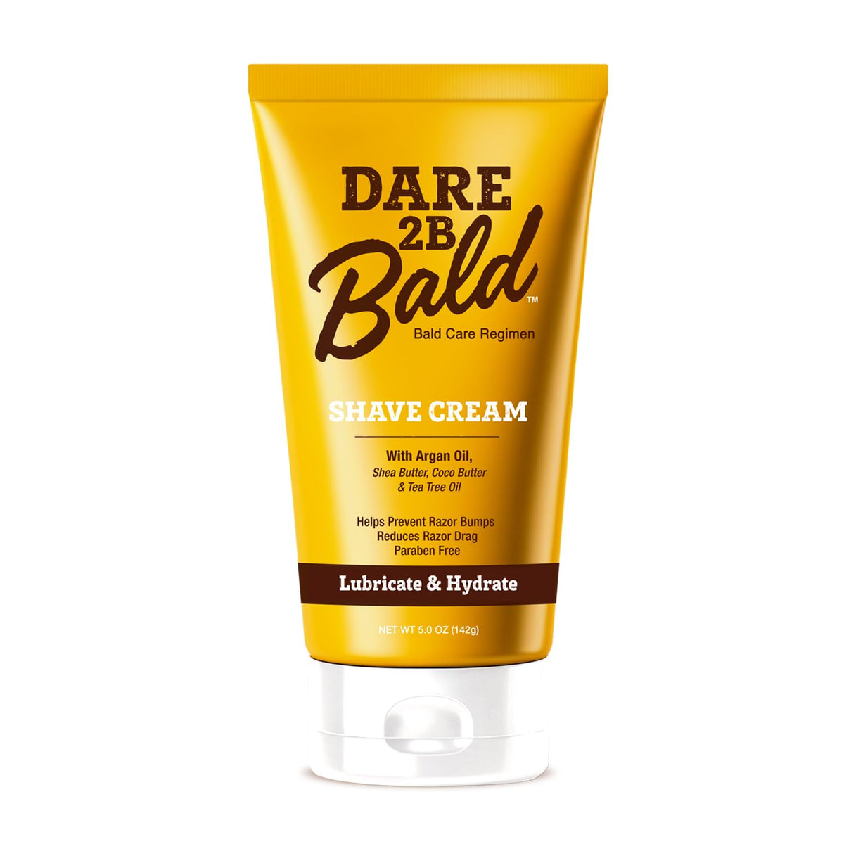 Dare 2B Bald crema de afeitar para cabeza calva, deslizamiento suave y cómodo