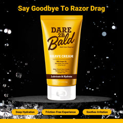 Dare 2B Bald manteca de karité para cabello calvo con nutrición suave