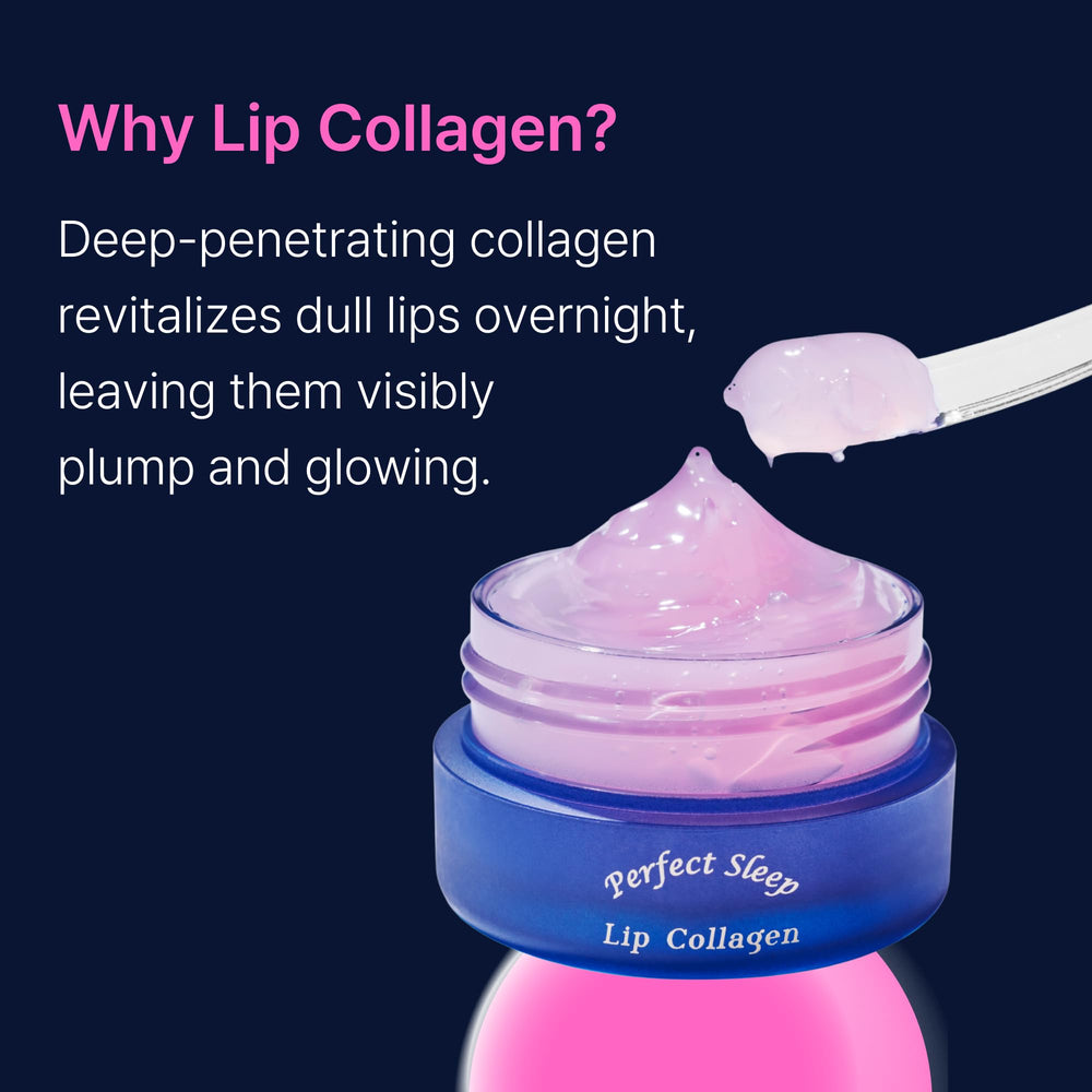 DaseuL Perfect Sleep Lip Collagen favorece un plump suave al despertar.