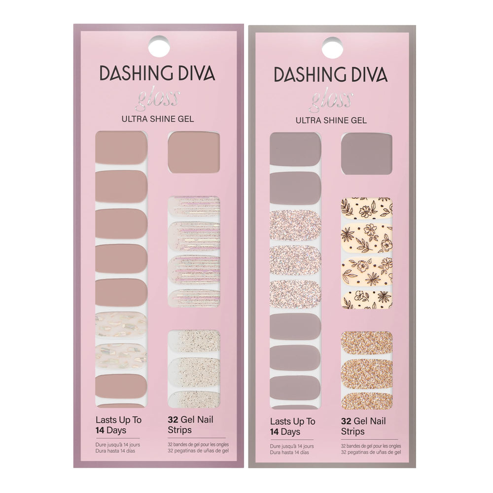 Dashing Diva brillos-resplandecientes, acabado brillante para uñas.