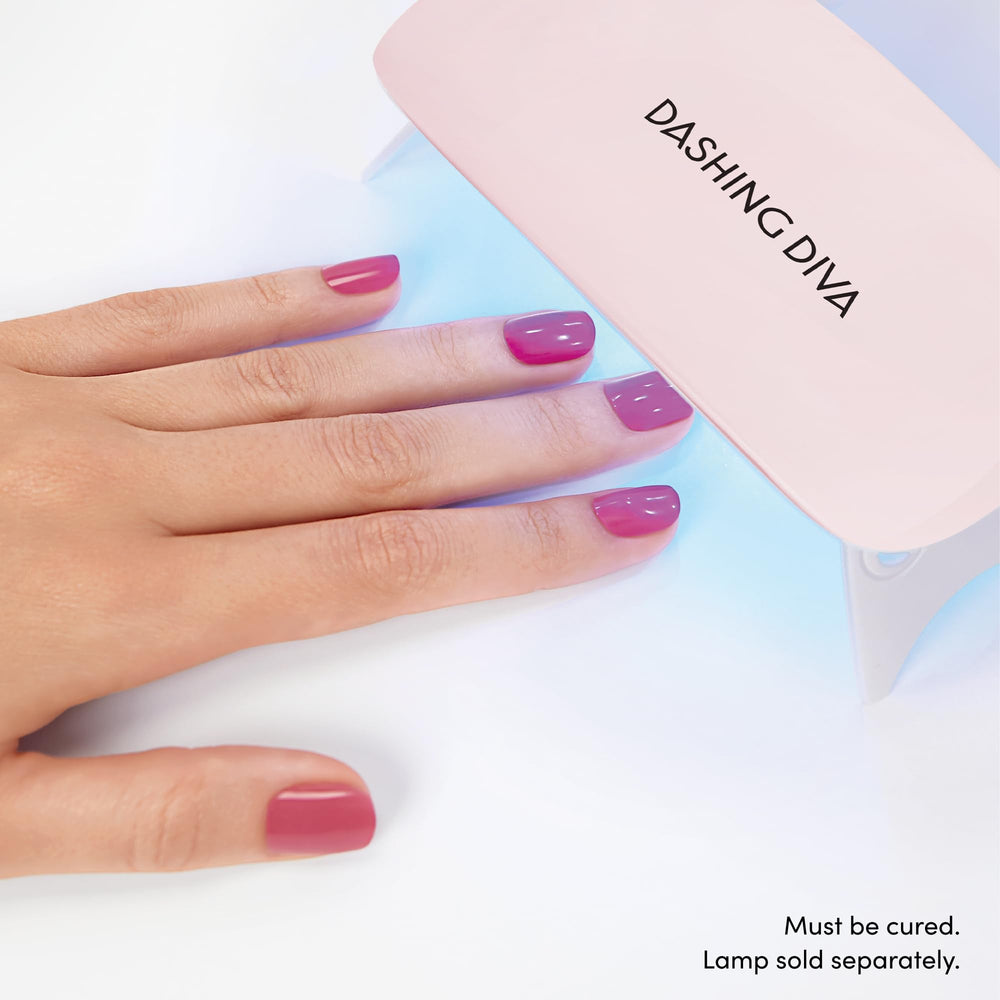 Dashing Diva Glaze 96 tiras y herramientas para manicura completa.