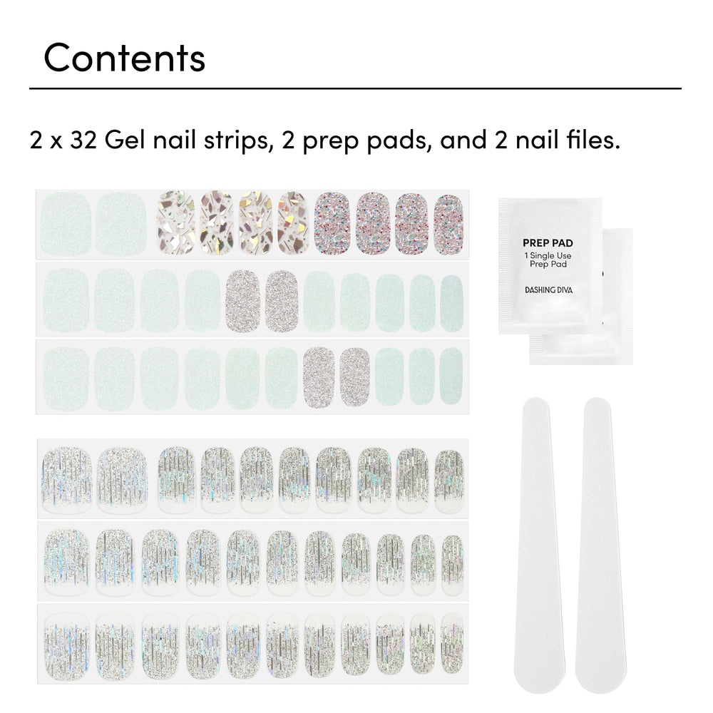 Guía paso a paso para aplicar tiras de gel Dashing Diva.