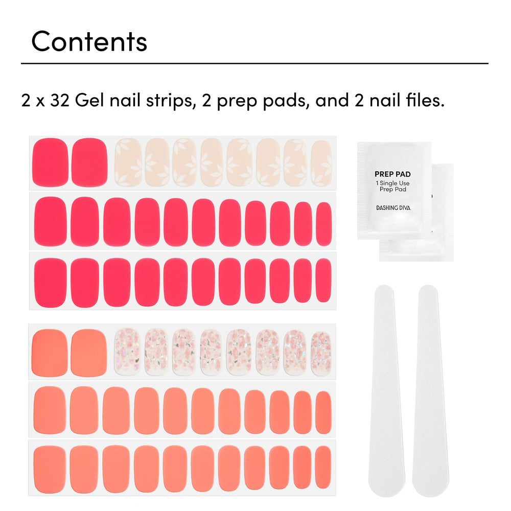 Dashing Diva Gloss: preparación de uñas y limado para mejor adherencia.