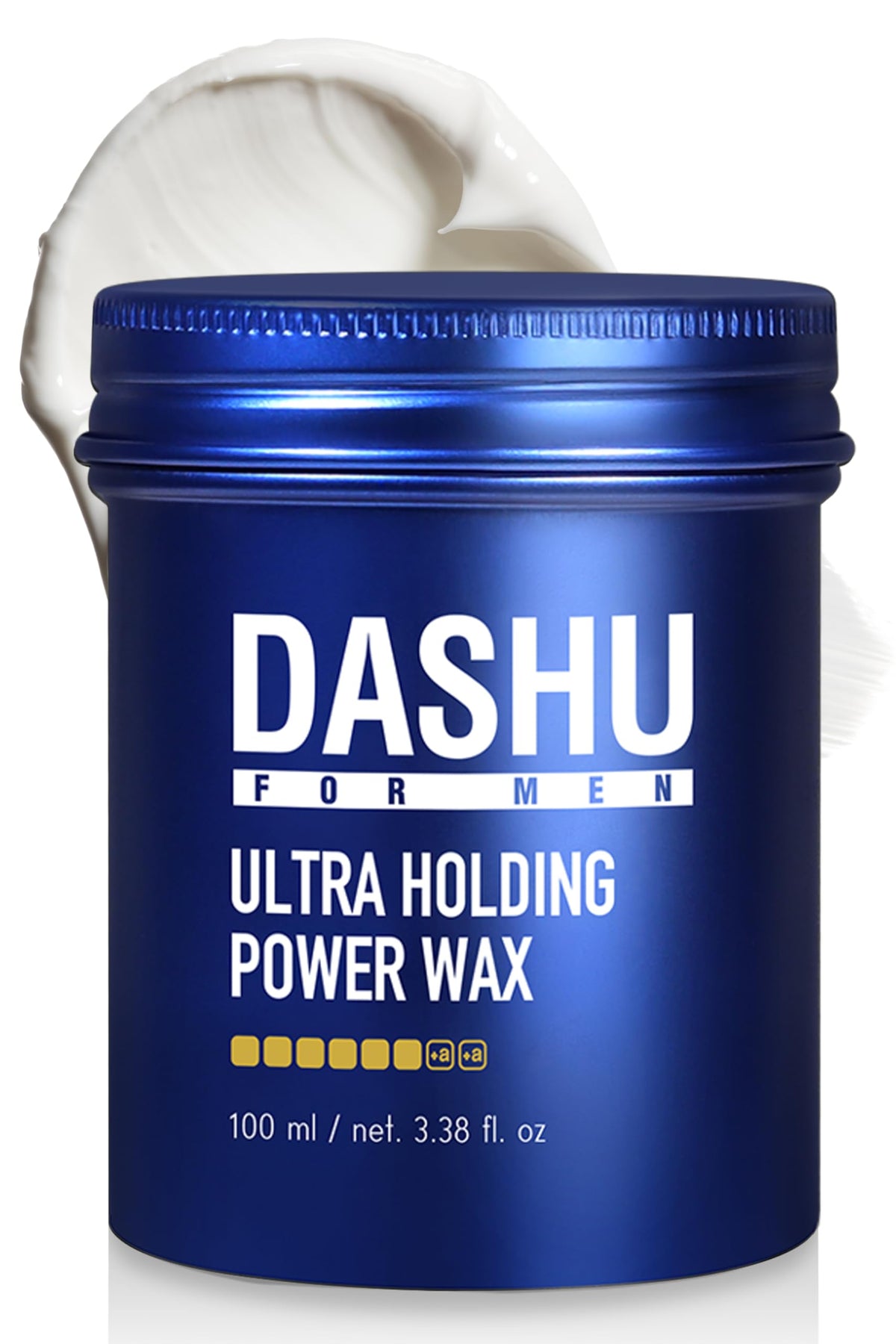 DASHU Ultra Holding Power: botella de cera para hombres con fijación ultrafuerte y mate.